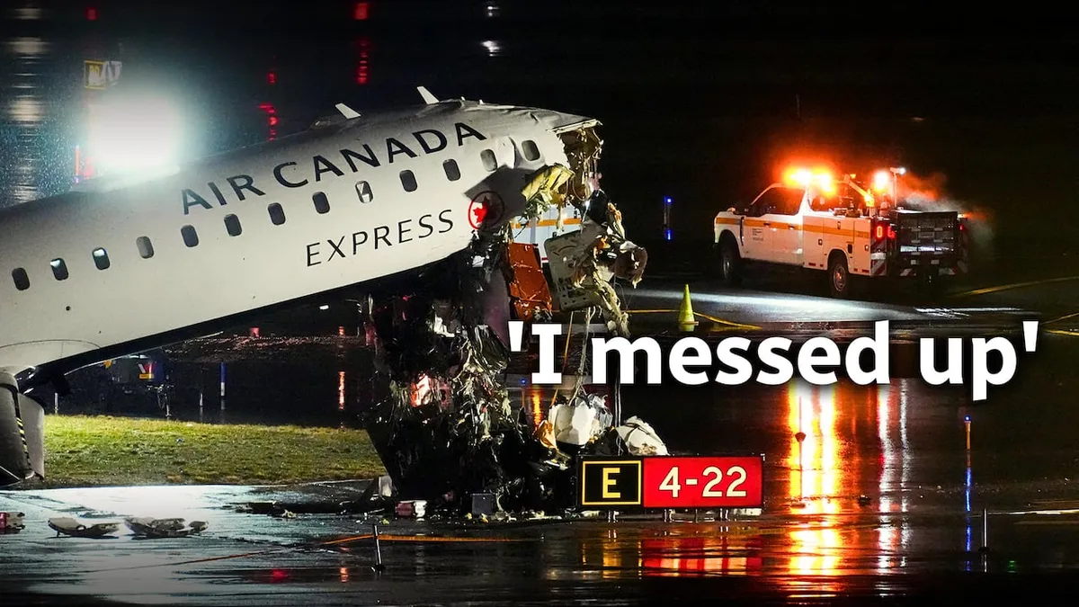 air canada plane crash laguardia airport — ID news