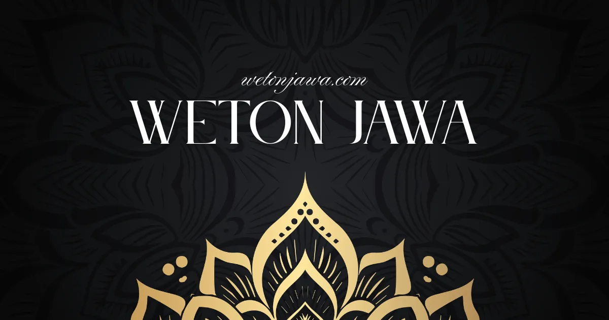 kalender jawa — ID news