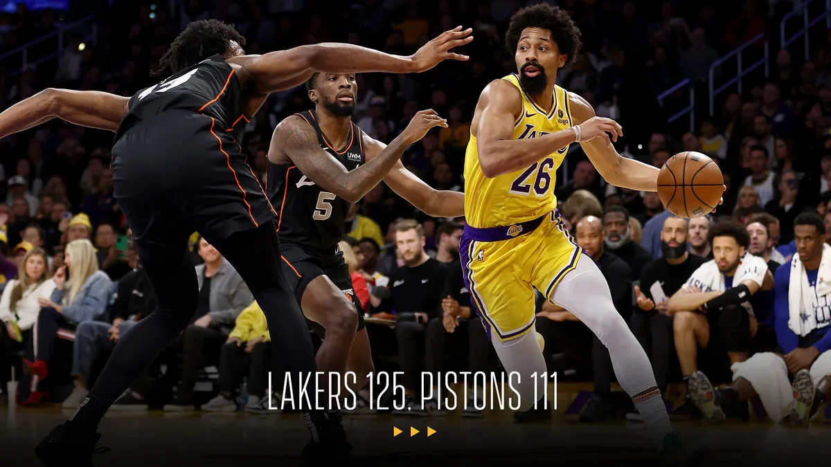 lakers vs pistons — ID news