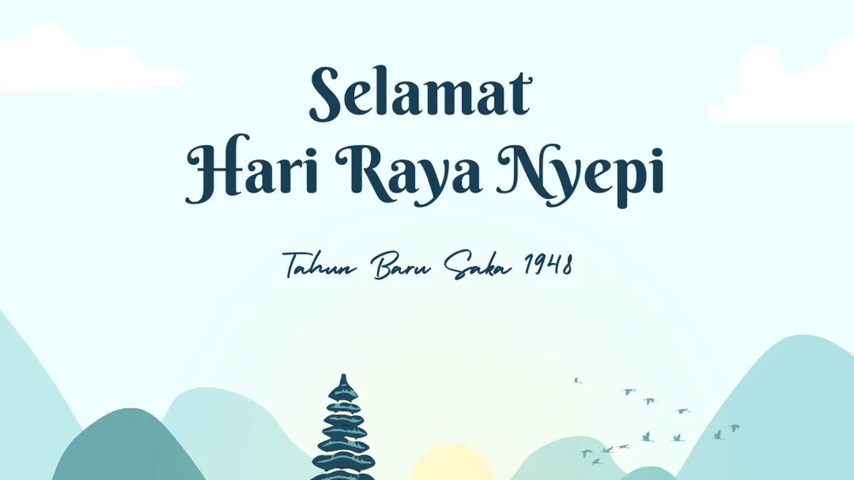 nyepi 2026 berapa saka — ID news