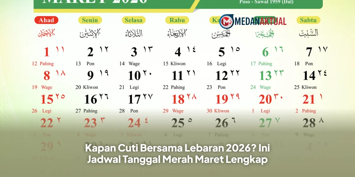 tanggal merah maret 2026 — ID news
