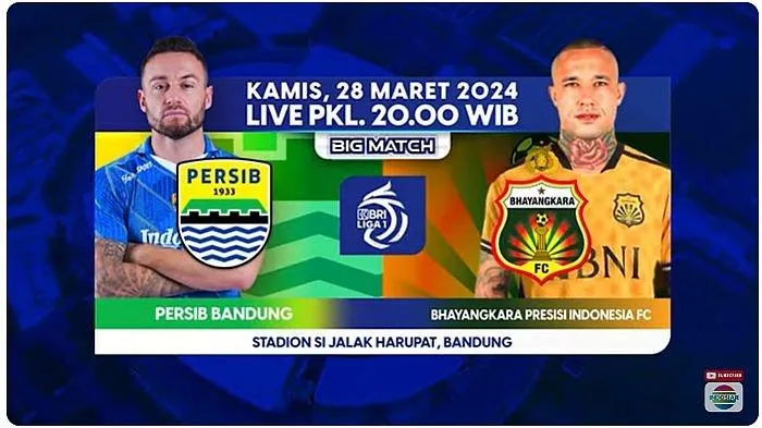 bhayangkara fc vs persib bandung — ID news