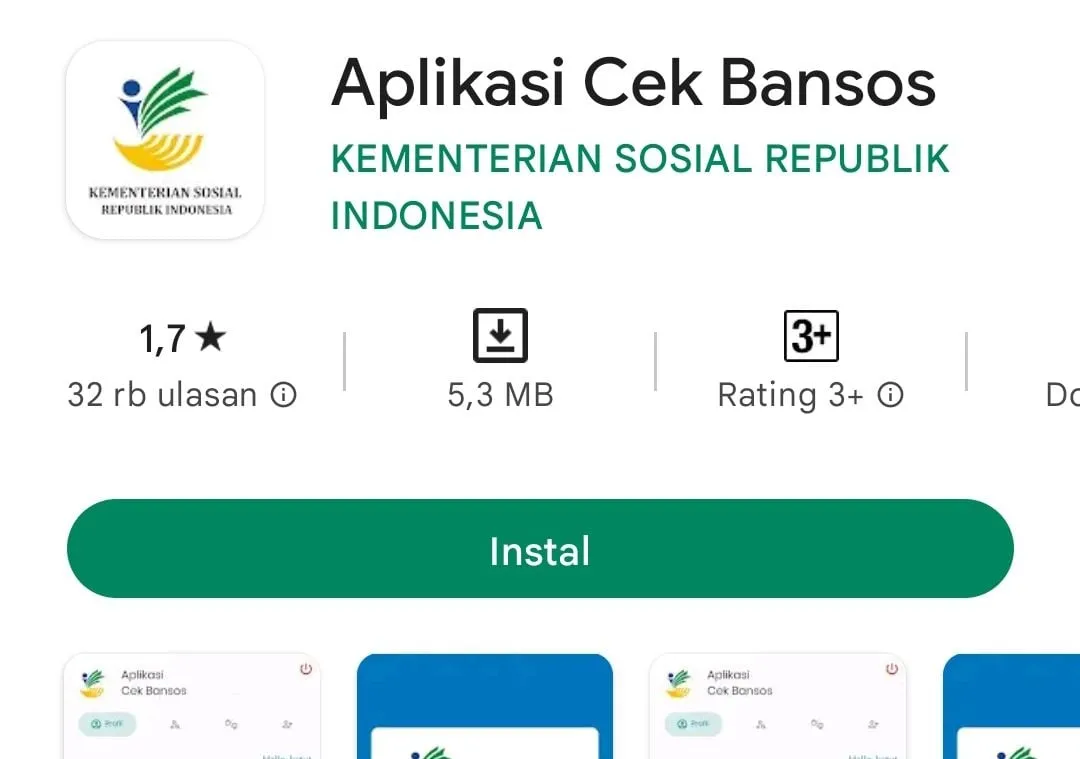 cek penerima bansos online — ID news