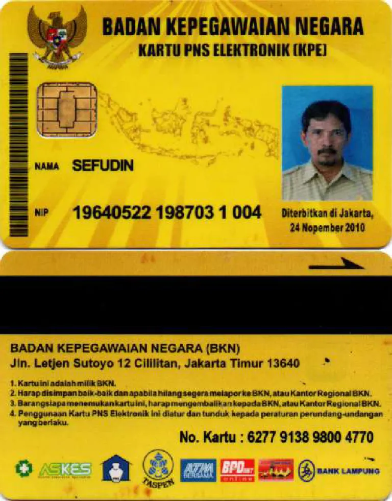 badan kepegawaian negara — ID news