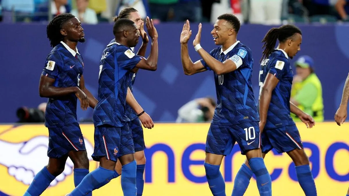 Dembele Hat-trick, Prancis Ungguli Norwegia 3-1 di Babak I