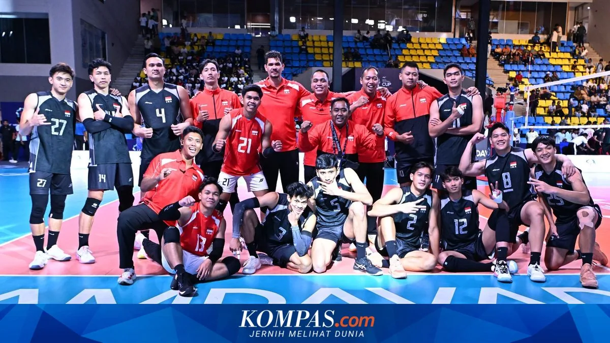 Hasil AVC Cup: Indonesia Cetak Sejarah Lolos ke Final usai Hajar India