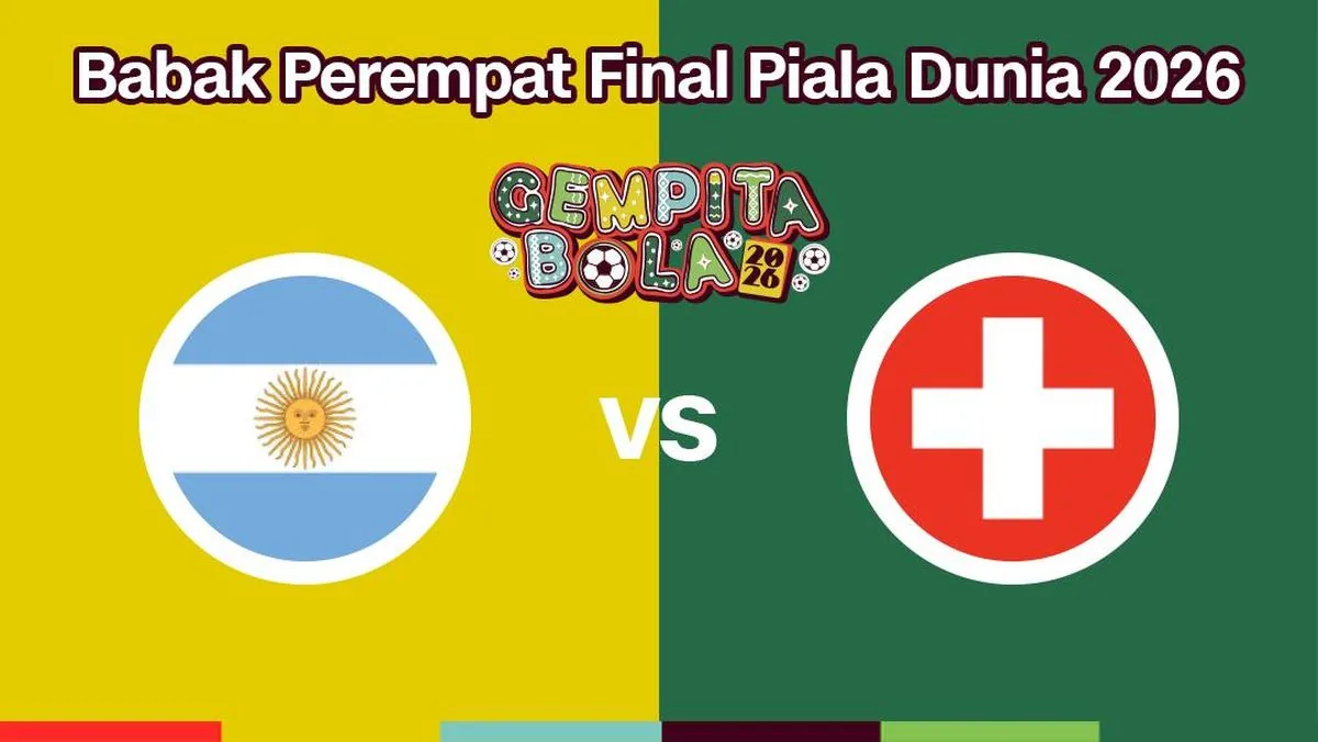 Babak Pertama, Mac Allister Bawa Argentina Ungguli Swiss 1-0