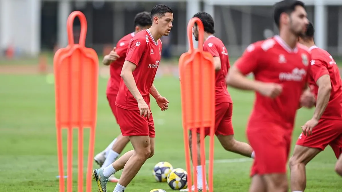 Skuad Garuda kembali ke Jakarta, ucapkan terima kasih selama tiga minggu di Bali
