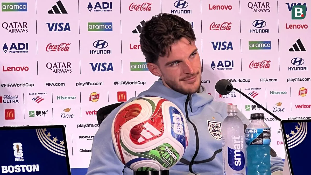 Apa pun demi Tim, Declan Rice Siap Jalani Peran Tak Terduga di Skuad Inggris