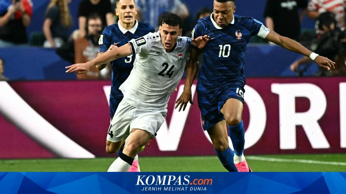 Mbappe Bawa Prancis Ungguli Swedia 1-0 di Babak Pertama