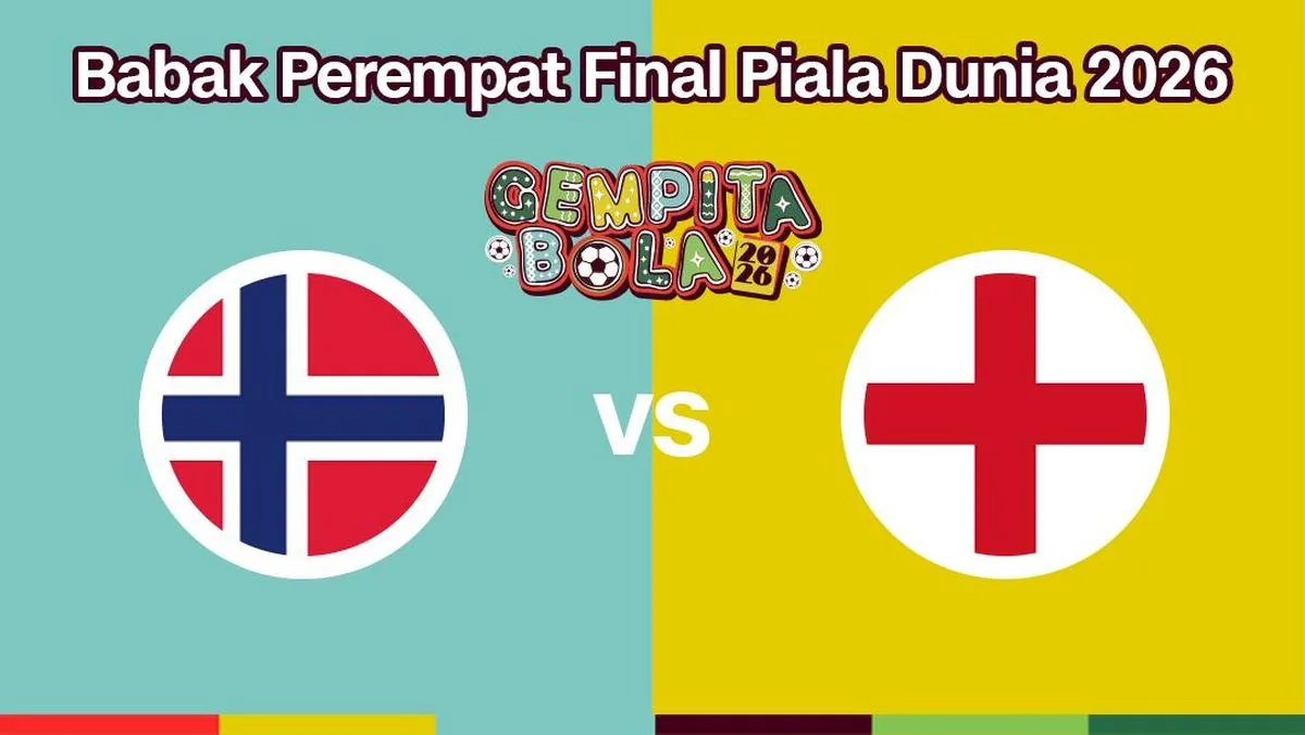 Norwegia Vs Inggris Sama Kuat 1-1 di Babak Pertama