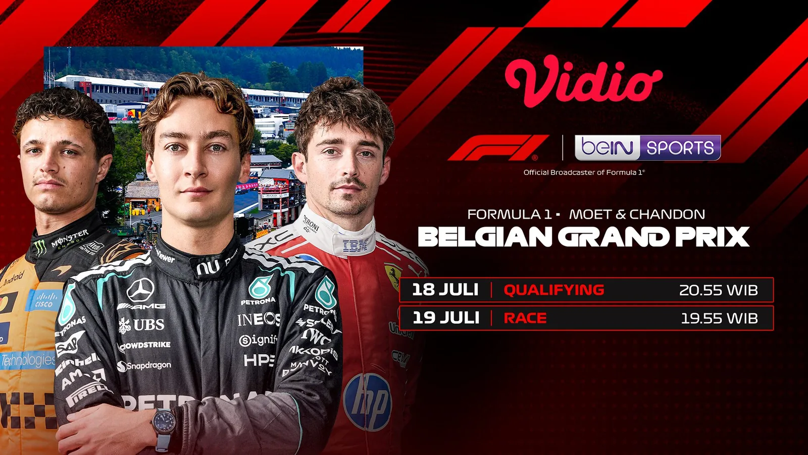 Hasil F1 GP Belgia 2026: Kimi Antonelli Akhirnya Menang Lagi