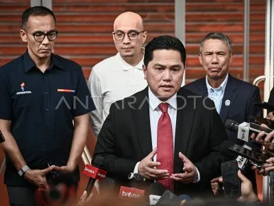 Jelang pertandingan Chelsea FC melawan AC Milan di Jakarta