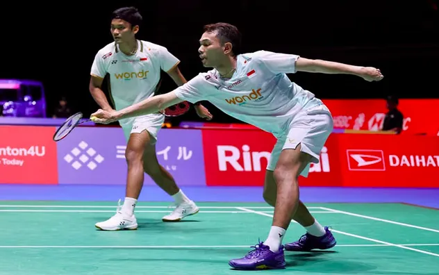 Fajar/Fikri Matangkan Persiapan Hadapi Lane/Vendy pada Perempat Final Jepang Terbuka