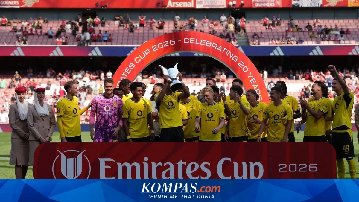 Pramusim - Arsenal kalah 2-3 dari Borussia Dortmund di Emirates Cup