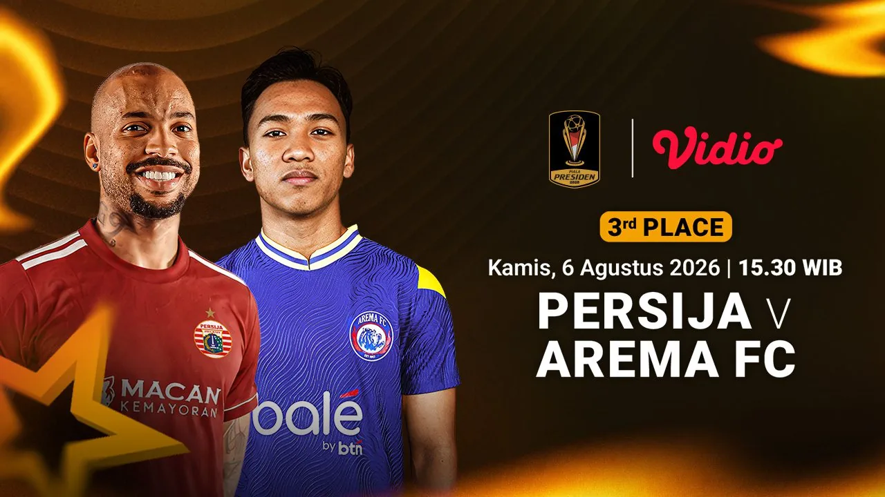 Hasil HT Persija Vs Arema FC 1-1: Gol Cerdik Witan Dibalas Aksi Salim Tuharea