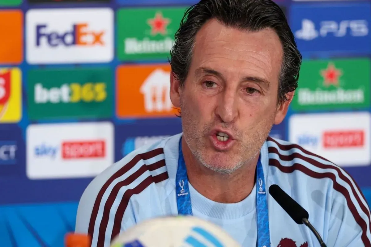 Pelatih Aston Villa Unai Emery nilai melawan PSG ujian bagus